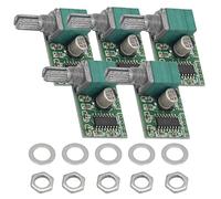 AZDelivery 3 x PAM8403 digital mini amplificador de audio 2x 3 Watt DC 5V placa de amplificador de potencia con potenciómetro para altavoces y auriculares de bricolaje incluyendo EBook