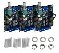 AZDelivery 3 x Placa amplificadora digital compatible con TPA3116D2 con amplificador estéreo de dos canales, 2 x 50W placa digital estéreo 12V 24V para altavoces y proyectos de bricolaje