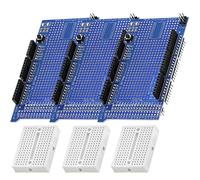 AZDelivery 3 x Prototype Shield con Mini Breadboard Compatible con Arduino y Mega 2560 R3 con E-Book Incluido!