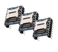 AZDelivery 3 x WTV020 Reproductor MP3 con Lector de Tarjetas MicroSD Modulo Audio Compatible con Arduino con E-Book Incluido!