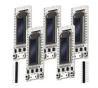 AZDelivery 5 pcs NodeMCU ESP8266 Heltec con Pantalla OLED CP2104 WLAN WiFi Placa de Desarrollo con Arduino con E-Book Incluido!