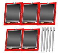 AZDelivery 5 x 2.4 Pulgadas TFT LCD Touch Display Modulo Shield SPI XPT2046 240X320 Pixeles ILI9341 5V 3.3V Compatible con Arduino con E-Book Incluido!