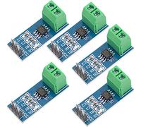 AZDelivery 5 x ACS712 Sensor de Corriente 20A módulo de Rango de medición Compatible con Arduino con E-Book Incluido!