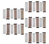 AZDelivery 5 x Breadboard Kit 3 x MB102 Breadboard y 3 x 40 Piezas Cables Puente Jumper Wire Pines Macho Macho, Hembra Hembra, Macho Hembra Compatible con Arduino con E-Book Incluido!