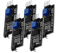 AZDelivery 5 x I2C Adaptador Serial Modulo Board Interfaz para Display LCD 1602 y 2004 Compatible con Arduino con E-Book Incluido!