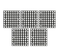AZDelivery 5 x U 64 LED Panel de Matriz CJMCU 8 x 8 modulo Compatible con Arduino y Raspberry Pi con E-Book Incluido!