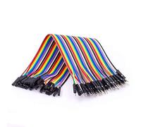 AZDelivery Jumper Wire Cables de Puente 40 Piezas F2M Pines Macho Hembra Breadboard Compatible con Arduino y Raspberry Pi Incluido un E-Book!