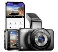 AZDOME 1080P Cámara de Coche WiFi App Dashcam Cámara para Coche con ADAS, Pantalla 3 Pulgadas, Gran Angular, Súper Visión Nocturna, Grabación en Bucle, Sensor G, Modo Estacionamiento 24Horas(M17)