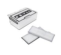 AZDTGWOOX Depósito De Polvo, Compatible con Roborock, S7, S70, S75, T7s Plus, T7s, Filtro De Caja De Polvo, Piezas De Repuesto, Componentes De Aspiradora Robot(3 pcs)