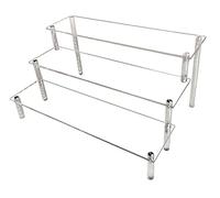 AZEAM Acrílico Iift Rack Expositor Figuras Populares Mesa Acrílico Transparente Organizador Esmalte De Uñas Especias Cosméticos Manualidades Joyero Cupcakes Buffets Postres Modelos