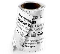 aZengear Cinta Impermeable y Tenaz Transparente para Reparación de Tiendas: Kit de Parches para Chaquetas de Pluma, PVC, Sofás, Bolsas, Zapatos, Inflables (7,5x100cm)