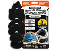 aZengear Kit Reparación Talón Zapatos & Protección Agujero Dedo Gordo: Autoadhesivo, Adhesivo Fuerte, Anti-Desgarro, Ante Suave, 4 Pares Multi-Tamaño para Zapatillas, Botas, Tacones Altos