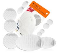 aZengear Parche de Reparación - Tela de Poliéster Impermeable, Autoadhesiva y Resistente a Desgarros, Frío y Calor para Plumas, Abrigos, Monos de Nieve, Zapatos, Tiendas, PVC (Transparente)