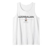 Azerbaiyán Patria Azerbaiyán Vacaciones a Azerbaiyán Regalo Camiseta sin Mangas