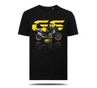 AZgraphishop Camiseta con gráfica R 1250 GS ADV 40th Anniversary GS Style TS-BM-002, Negro , XL