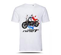 AZgraphishop Camiseta con gráfica R Nine T Urban GS Splatter Style TS-BM-039, Color blanco., M