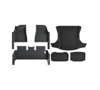 AZGSXBGA Alfombrilla Compatible con Tesla Modelo 3 Highlander 2024 2025, Alfombrillas Protectoras for Maletero, Revestimiento De Carga Delantero Y Trasero(SNFM-6PCS)