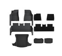 AZGSXBGA Alfombrilla Compatible con Tesla Modelo 3 Highlander 2024 2025, Alfombrillas Protectoras for Maletero, Revestimiento De Carga Delantero Y Trasero(DLFM-9PCS)