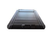 AZGSXBGA Cubierta Rígida Retráctil for Camioneta, Rollo De Cama, Compatible Con Silverado Colorado Ram 1500, 5,7 Pies, 6,4 Pies, Con Cerraduras