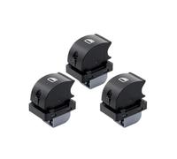 AZGSXBGA Elevador De Ventana Compatible for Audi A4 B6 B7 TT TTRS R8 RS4 Interruptor De Encendido Panel ABS Control Delantero Lado Del Pasajero Botón Trasero(8E0959855-3pcs)
