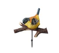 AZHKJKZH Perchero de Pared Perchero De Resina Para Pájaros, Gancho Pared Para Colgar Que Ahorra Espacio, Adecuado Para Abrigos, Bufandas, Bolsas, Toallas, Llaves Recibidores Entradas(B-1hook)