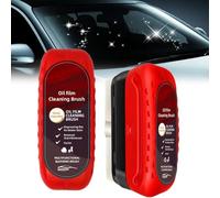Azhouses Car Glass Oil Film Remover, Azhouses Cleaner, Oil Film Cleaning Brush for Car Windows, Glass Cleaning Board for Windshield, Improves Clarity and Visibility, Universal (1pcs)