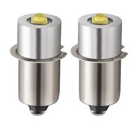 AZIDWERYQ 2 uds bombillas de linterna de repuesto P13.5S 3-12V bombilla LED para lámpara linterna luz de trabajo 160-200LM reemplazo de bombillas de