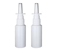 AZIDWERYQ 2 uds botellas de espray Nasal 30ml botella de espray nasal rellenable de plástico vacía pulverizadores de niebla atomizadores para aceites esenciales salinos