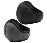 AZIDWERYQ 2 uds orejeras para hombres de invierno orejeras plegables impermeables con forro de felpa suave y cálido para actividades al aire libre en climas fríos plegables