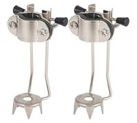 AZIDWERYQ Accesorio de Punta de Hielo para caña, 2 uds., Punta de Hielo de 5 Puntas de Acero Inoxidable para caña, Agarre Antideslizante Universal para Puntas de Seguridad para la Nieve en Invierno