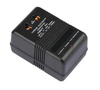 AZIDWERYQ Adaptador de Viaje Convertidor de Voltaje 220 V a 110 V Convertidor Reductor 70 W Inversor de Corriente Electricidad Negro Reductor