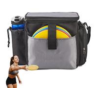 AZIDWERYQ Bolsa de Golf de Disco, Bolsas de Golf de Disco de poliéster Suave Impermeables, Bolsas portátiles y Ligeras para Hombres, Mochila Ajustable para Entrenamiento Principiante