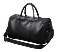 AZIDWERYQ Bolsa de Viaje Impermeable con Cremallera de 17x8x9, 5 Pulgadas con asa, Correa Ajustable y Compartimento para Zapatos, Ideal para Gimnasio, Viaje de Negocios
