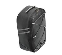 AZIDWERYQ Bolsa para Maletero de Bicicleta, portaequipajes Reflectante Impermeable de PU, Almacenamiento con Cubierta para Lluvia