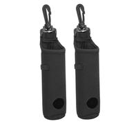 AZIDWERYQ Bolsa para Pelotas de Golf, 2 uds., Bolsa con Soporte para tee de Golf con Clips, portátil para Pelotas, Soporte de Neopreno para Almacenamiento para Hombres y Mujeres