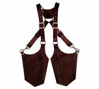 AZIDWERYQ Bolso de Cuero Ajustable para axila para Hombres y Mujeres, Bolso de Doble Hombro para axila, Billetera Oculta antirrobo para teléfono
