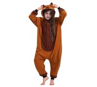 AZIDWERYQ Capybara Onesie Kids Cartoon Capybara Pijama con Pijama Lindo y Esponjoso para Fiestas temáticas, casualidad Casual de 110 cm