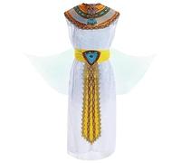 AZIDWERYQ Disfraz egipcio, elegante Soft Cleopatra Disfraz Mujeres, Accesorios egipcios para Costplay Halloween Party Stage Mujeres