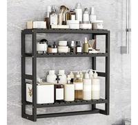 AZIDWERYQ Estantes de baño montados en la Pared sobre el Inodoro Organizador de baño con toalleros Estante de 3 Niveles sobre el Inodoro para hogar Organizadores de Cocina Organizador