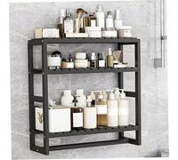 AZIDWERYQ Estantes de baño montados en la Pared sobre el Inodoro Organizador de baño con toalleros Estante de 3 Niveles sobre el Inodoro para hogar Organizadores de Cocina Organizador