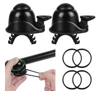 AZIDWERYQ Timbre para Bicicleta de 2 uds, minitimbre Ajustable para Bicicleta con Anillo de Sonido Fuerte y melodioso para Adultos y niños, Carretera, montaña
