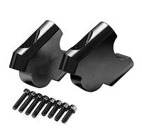 AZIKEN Adaptador Elevador para Royal Enfield Interceptor 650, elevadores de Manillar, Accesorios de Motocicleta, Abrazadera de Montaje, Adaptador de elevadores de Manillar
