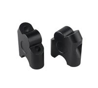 AZIKEN Adaptador Elevador para Suzuki GS 500 Motocicleta Universal 7/8 22mm Manillar Barra Elevador Abrazadera Adaptador de Montaje de Movimiento Trasero (Color : Black)