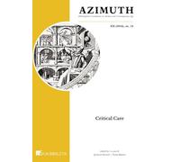 Azimuth. Philosophical coordinates in modern and contemporary age. Ediz. bilingue. Critical care (2024) (Vol. 24)