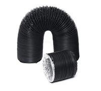 AZITICY 150mm Tubo de Ventilación PVC Manguera Conducto d'aire Flexible para Aire Acondicionado, Campana Eextractora, Secador de Aire (150mmx2m)