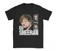 Azizam Ed Sheeran's T Shirt Novelty Tees Short Sleeve Round Collar Pure Arrival Clothes