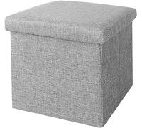 AZJJDP Foot Stool Ottoman Footrest Footrest Storage Footstool Folding Cube Stool Seat Storage Box Foot Rest Shoe Bench Suitable for Patio Hallway Bedroom-Pink-30x30x30cm(12x12x12inch) (30