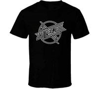 AZKvvKL ADGS Hot J J JJ Cale Guitaris Tribute Logo Hombres Negro Ladies Camisetas, Color16(X-Large)