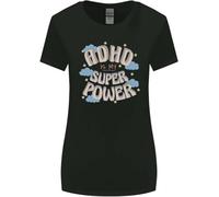 AZKvvKL ADHD is My Superpower Wider Cut T-Tshirts Camisetas y Tops(X-Large)
