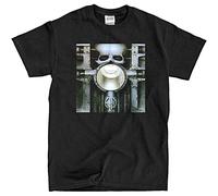 AZKvvKL AdonisMartha Emerson Lake and Palmer - Brain Salad Surgery - Black T-Tshirts Camisetas y Tops Large(Medium)